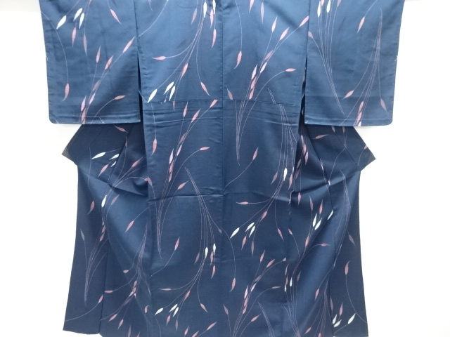 JAPANESE KIMONO / ANTIQUE TAISHO ROMANTIC STYLE: HITOE KIMONO / WOVEN